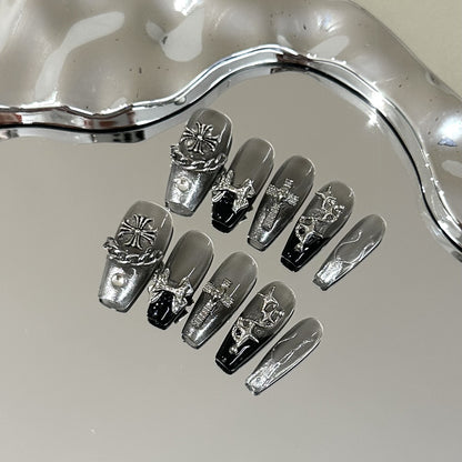 Künstlerisches gotisches Drucknagel-Set