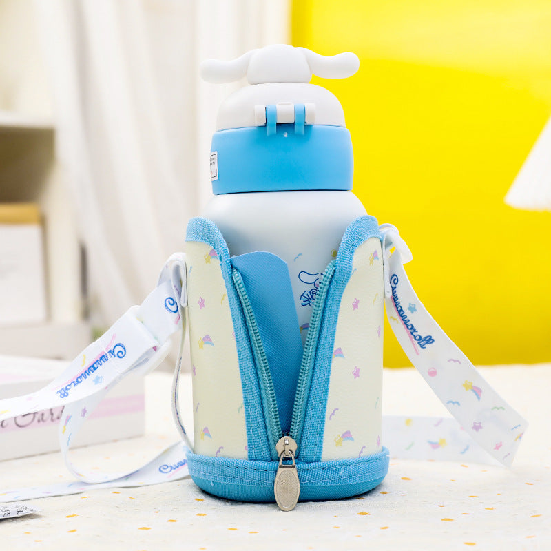 Isolierte Trinkflasche mit Niedlichem Charakterdesign Brehn