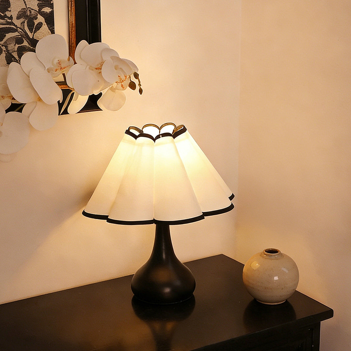 Dekorative Tischlampe