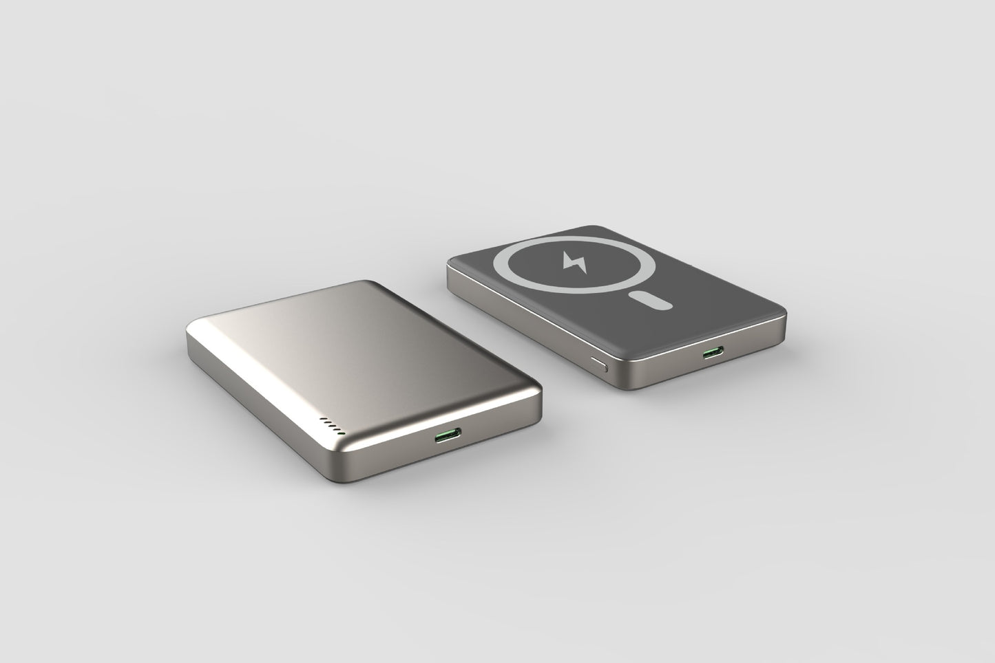 Tragbare Powerbank mit Kabelloser Ladefunktion und Intelligenter Ladetechnologie Brehn
