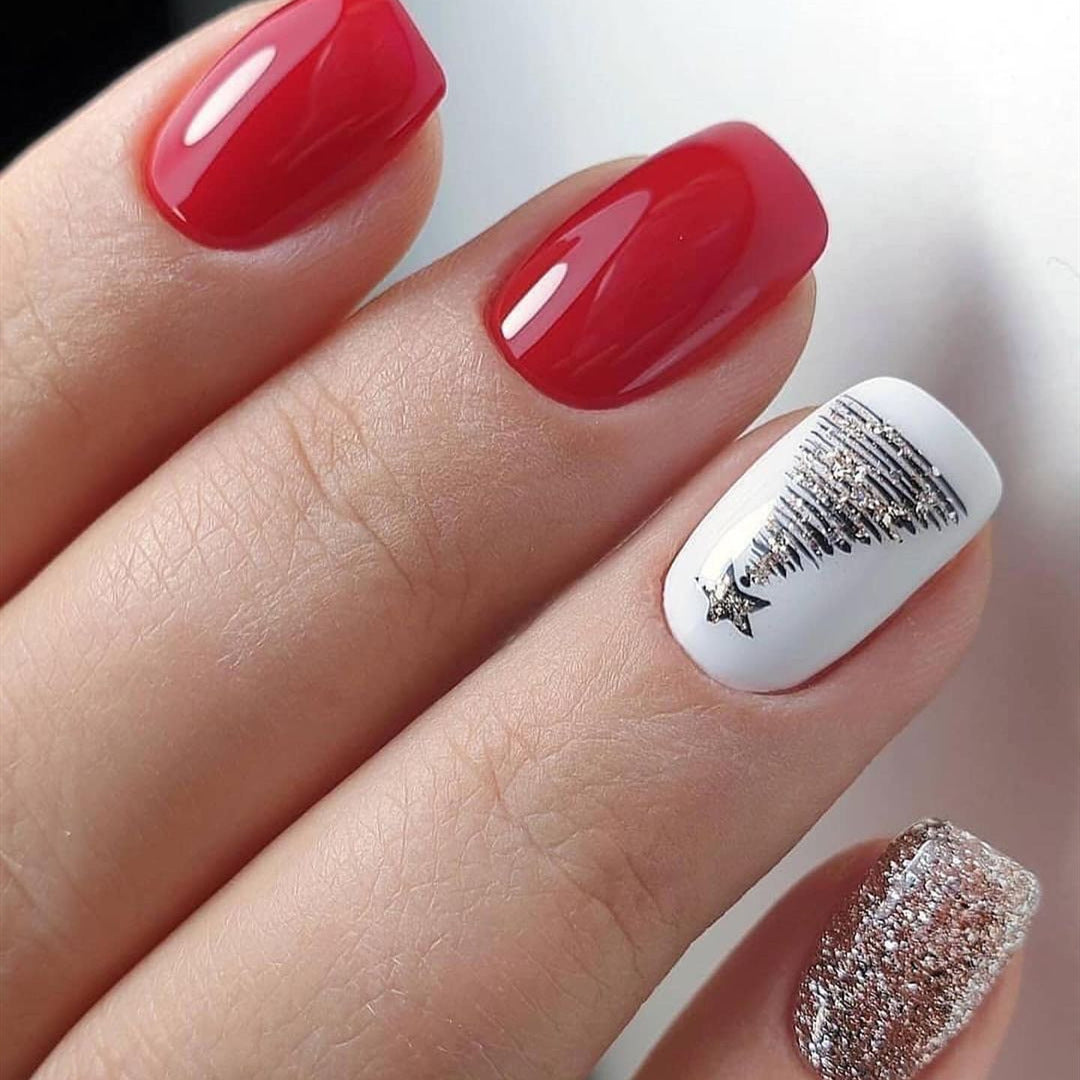 Festliche Nagelkunstverzierungen Brehn