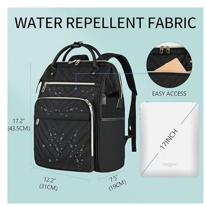 Ergonomischer Rucksack mit Mehreren Fächern und Luxuriösen Details Brehn