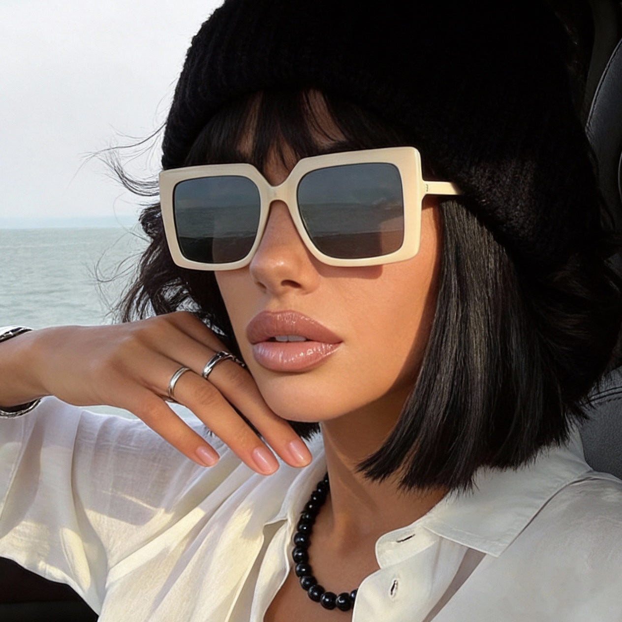 Damen modische quadratische Lesebrille Brehn