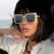 Damen modische quadratische Lesebrille Brehn