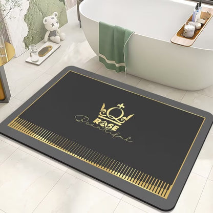 Stylische Badezimmermatte