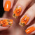 Kunstnägel mit Floralen Akzenten und Hochglanz-Finish Brehn