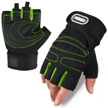 Herren Trainingshandschuhe mit ergonomischem Gelpolster Brehn