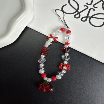 Niedliche Perlen Charm Halskette Brehn
