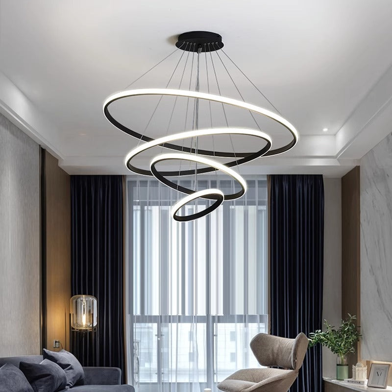 Moderne LED-Deckenleuchte
