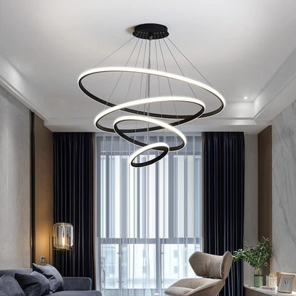 Moderne LED-Deckenleuchte