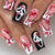 Kreatives Halloween Kunstnagelset Brehn