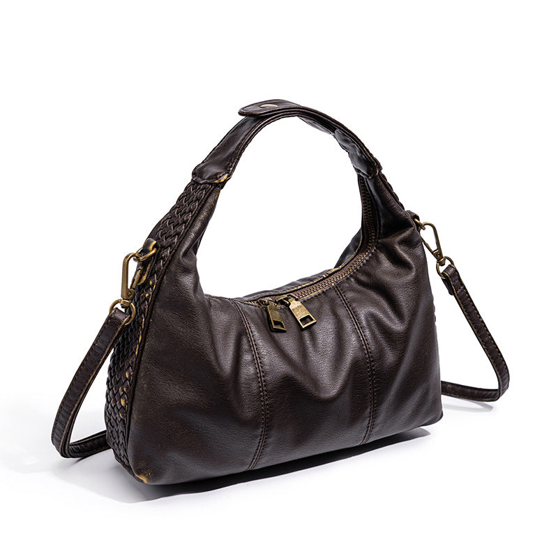 Stylische Leder Umhängetasche Brehn
