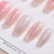 Schimmerndes Glitzer-Presse-Nagelset Brehn