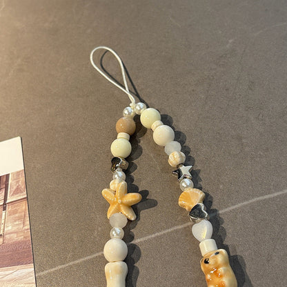 Handgemachte Perlen Charm Brillenband Brehn