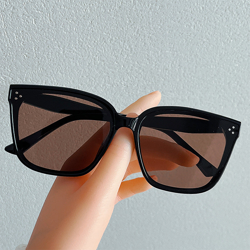 Damen modische oversized Sonnenbrille im Retro-Stil Brehn