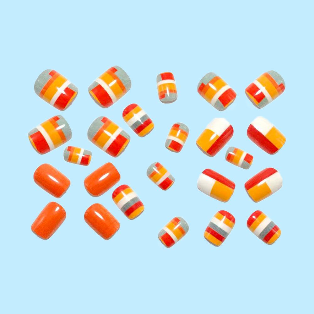 Kunstnägel Im Kreativen Blockdesign Brehn