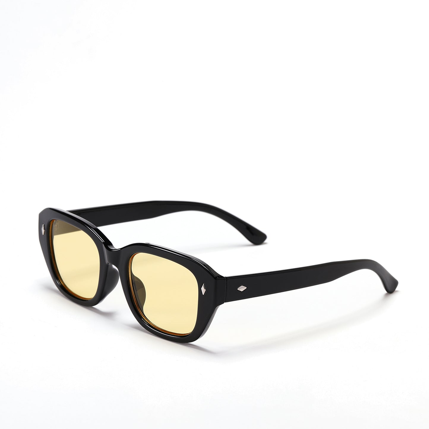 Damen stilvolle quadratische Sonnenbrille mit hochwertigem Schildpatt-Rahmen Brehn