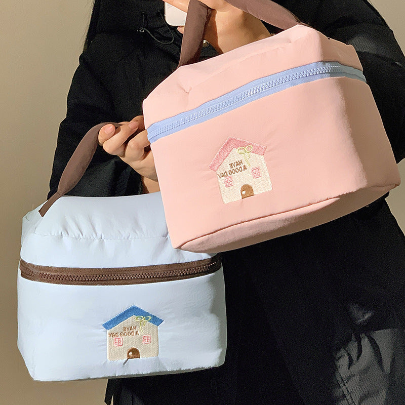 Praktische Lunchbox mit Verspieltem Hausdesign Brehn