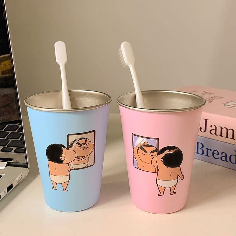 Lustiger Trinkbecher mit Humorvollem Illustrationsdesign Brehn