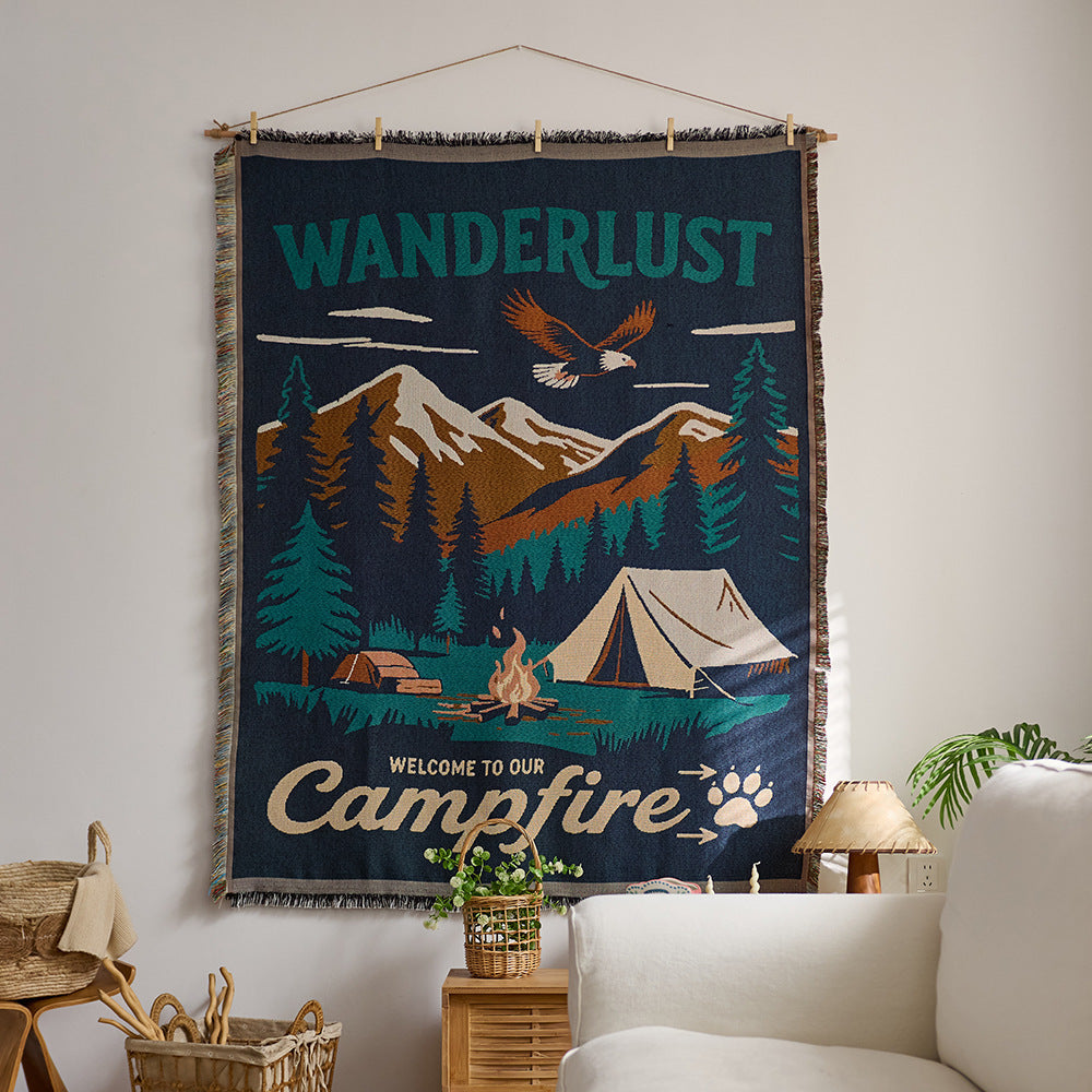 Künstlerische Wandteppichdecke