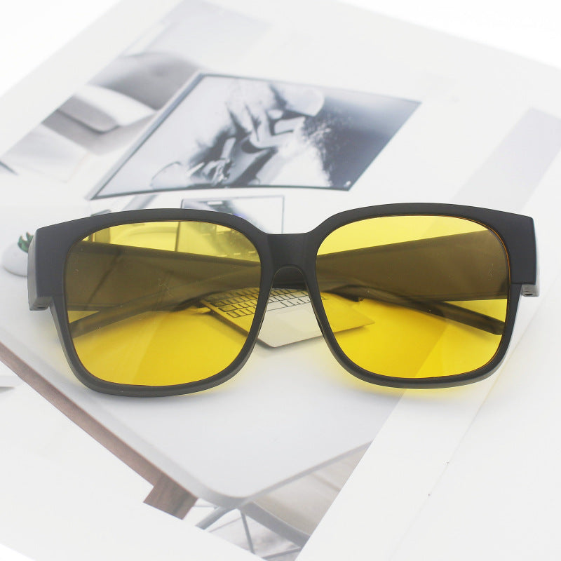 Damen oversized Sonnenbrille mit geometrischem Design Brehn