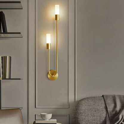 Moderne Dual-Arm Wandlampe