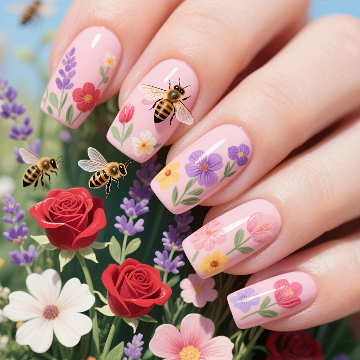 Blumen Nagelkunstset Brehn