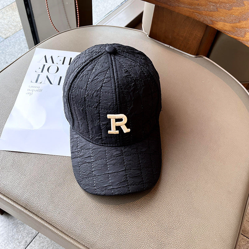 Damen Contemporary Texturiertes Design Baseball Cap Brehn