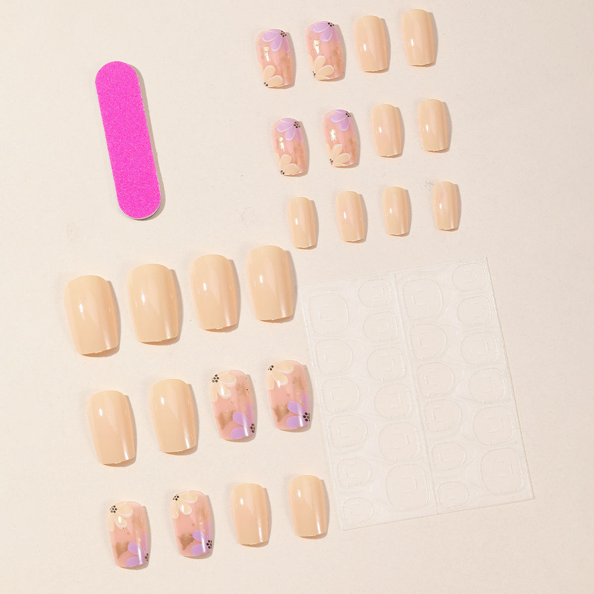 Floral Nail Art Design Brehn