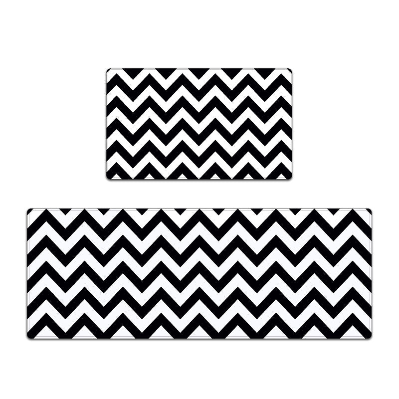 Moderne Chevron-Muster Küchenmatte Set Brehn