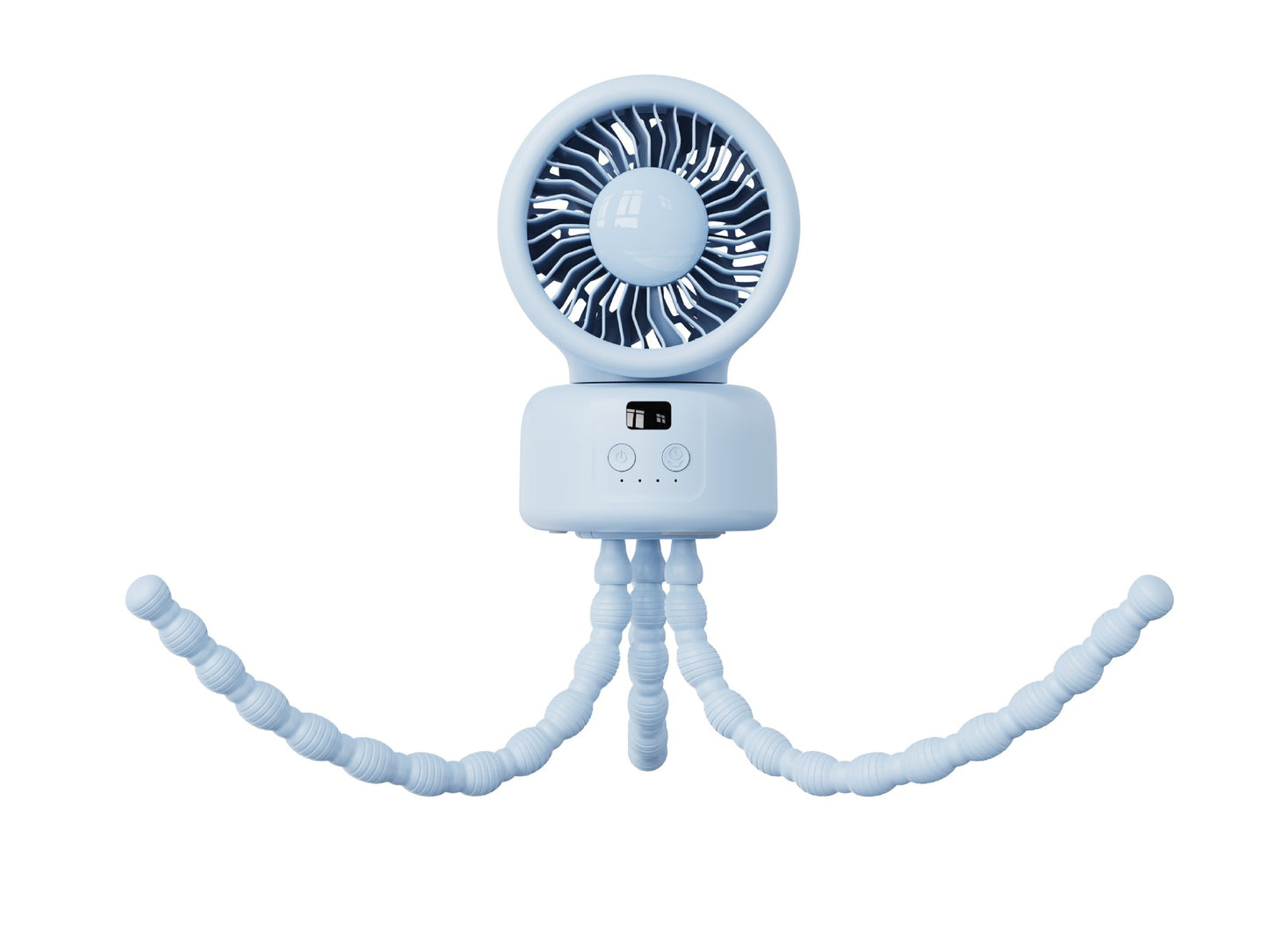 Damen Tragbarer Flexi-Ventilator mit mehrfach einstellbaren Windstufen Brehn