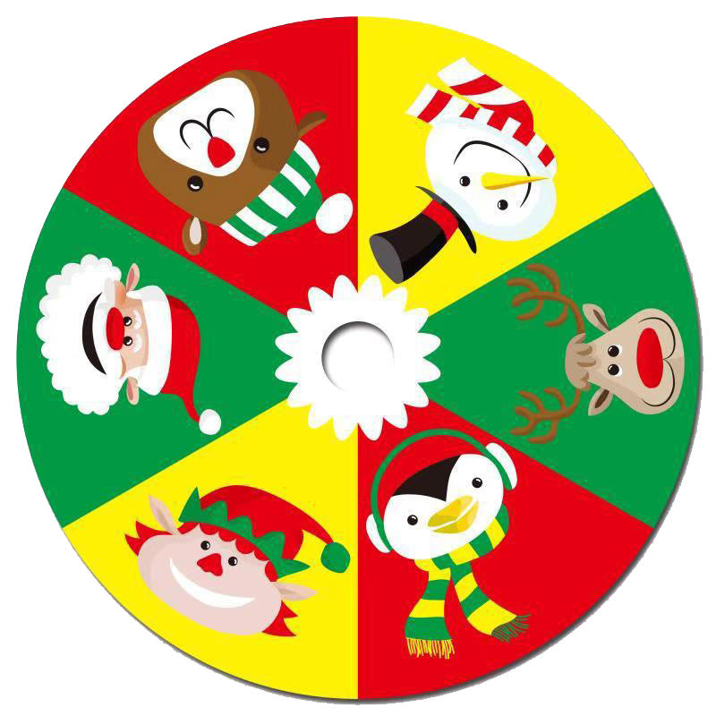 Festive dekorativer Hirschdruck Baumrock