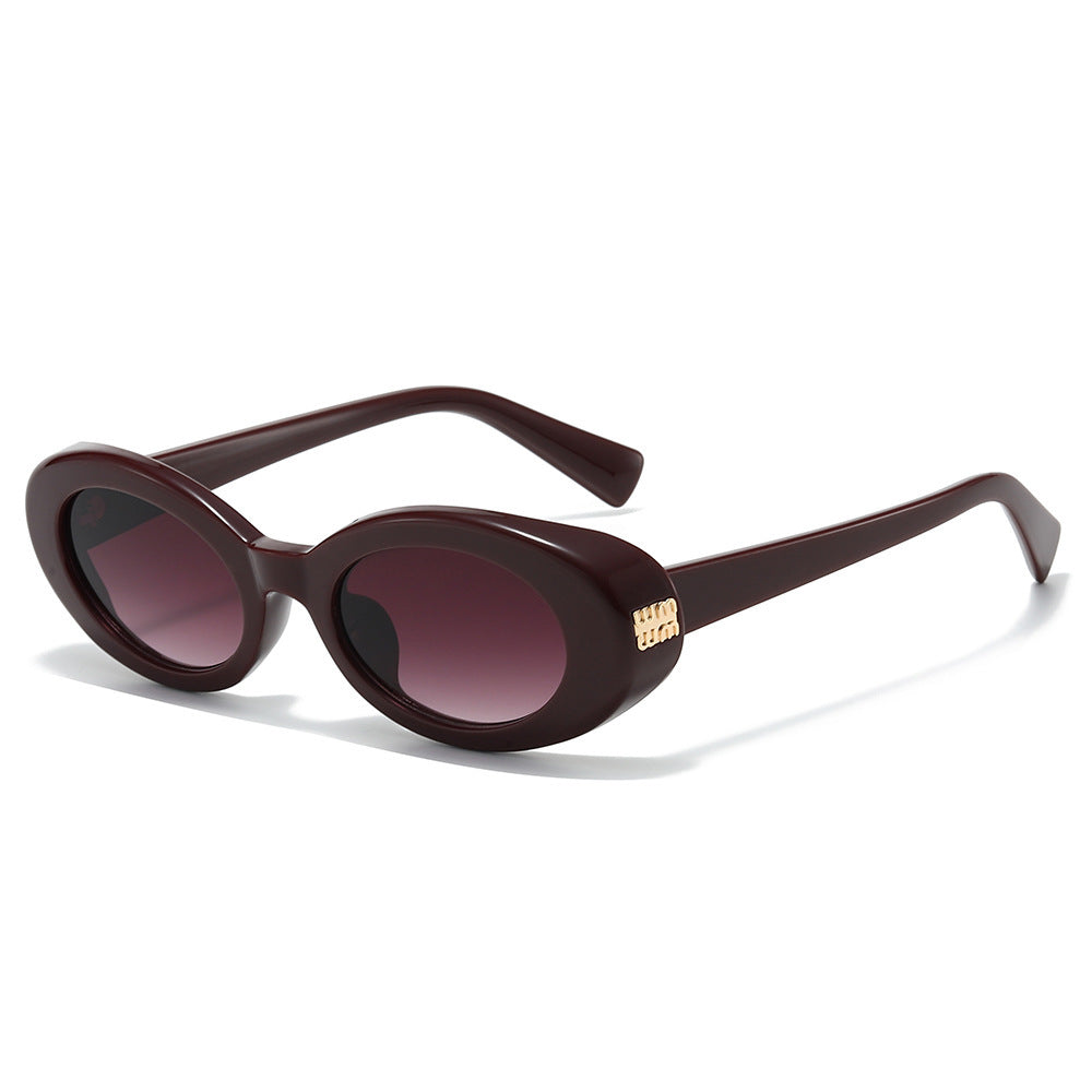 Statement Ovalrahmen-Sonnenbrille Brehn