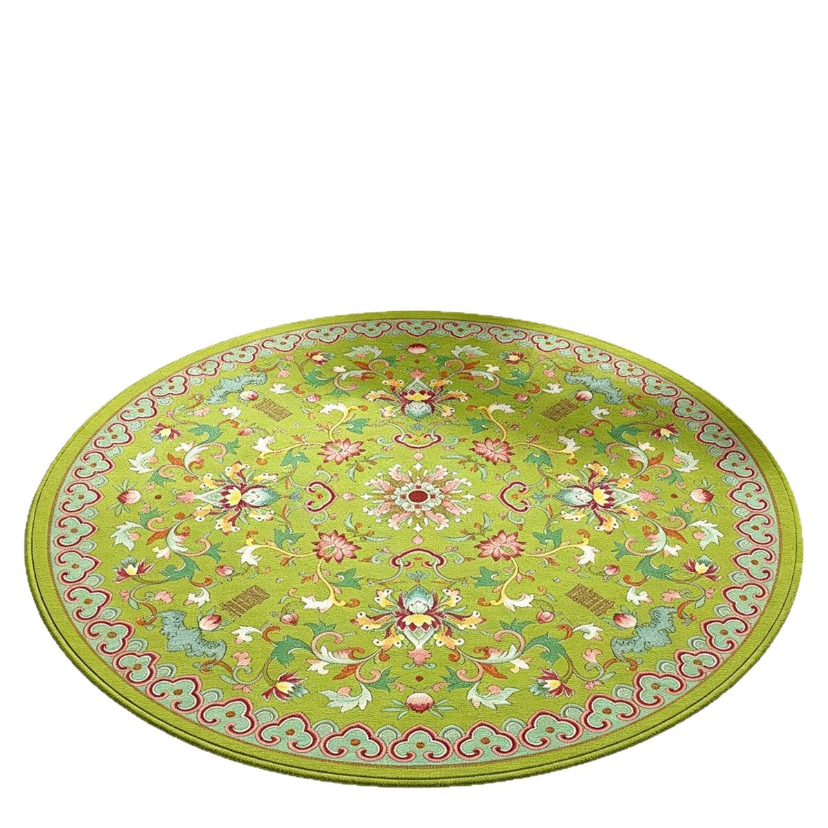 Runder Vintage Teppich