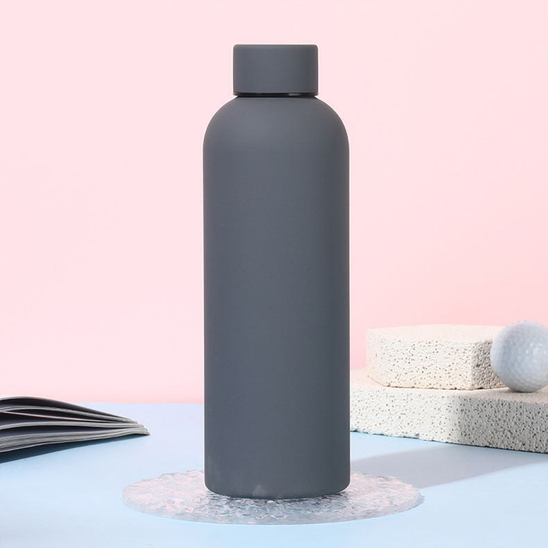 Damen hochwertige Edelstahl Trinkflasche mit isolierender Doppelwand Brehn