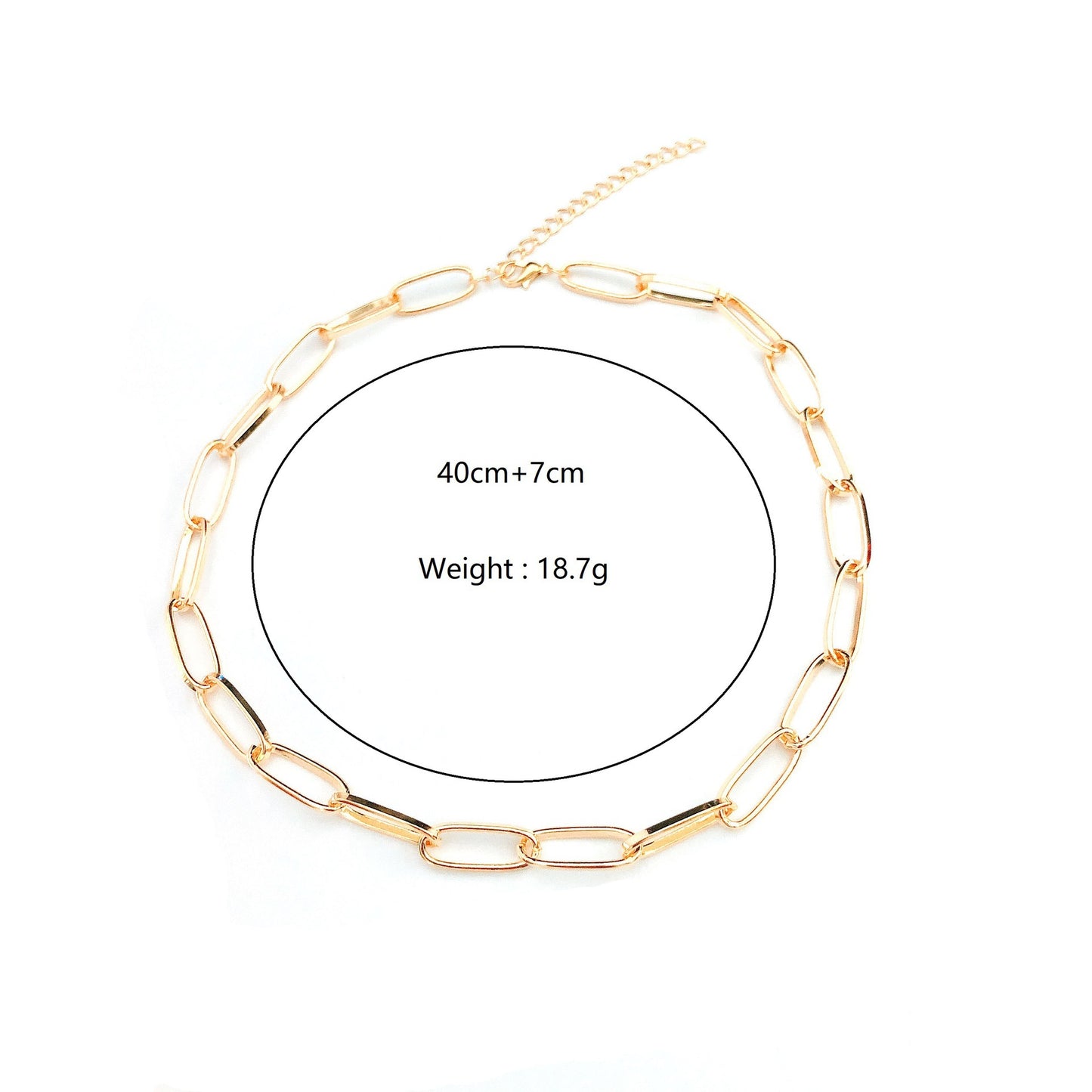 Minimalistische Gliederkettenarmband Brehn