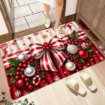 Festliche Weihnachts-Themenbereichsmatte Dekor