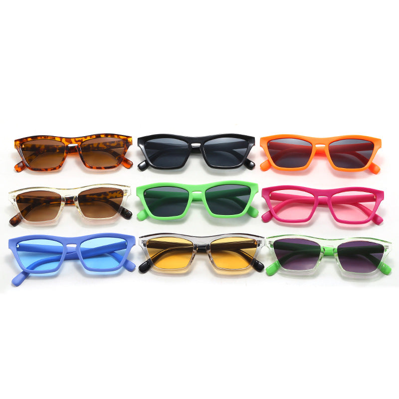 Damen modische Sonnenbrille im trendigen geometrischen Design Brehn