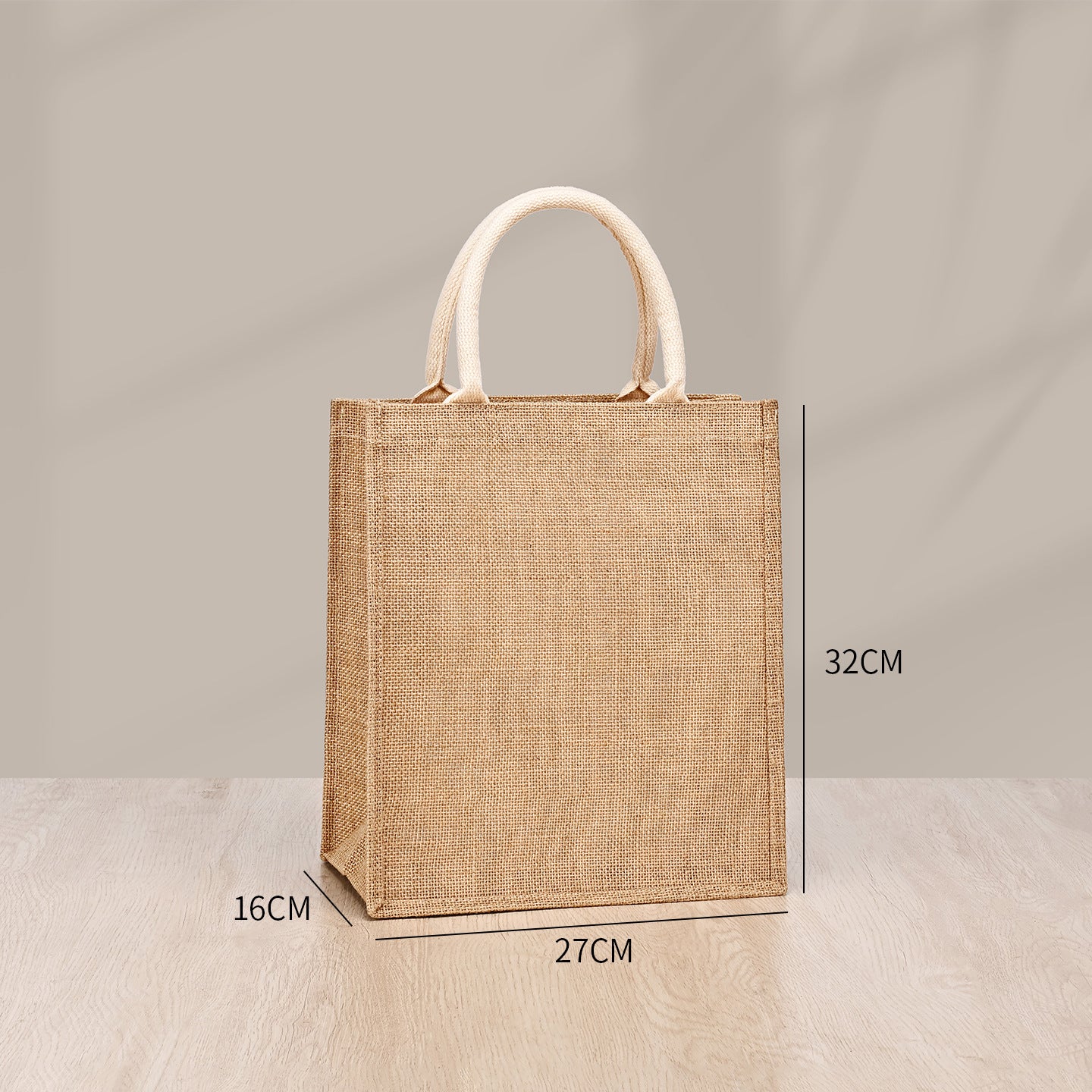 Umweltfreundliche Jute-Tragetasche Brehn