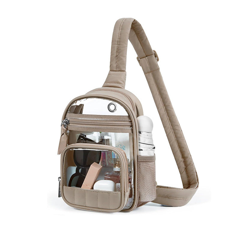 Multifunktionale Transparente Sling-Tasche Brehn