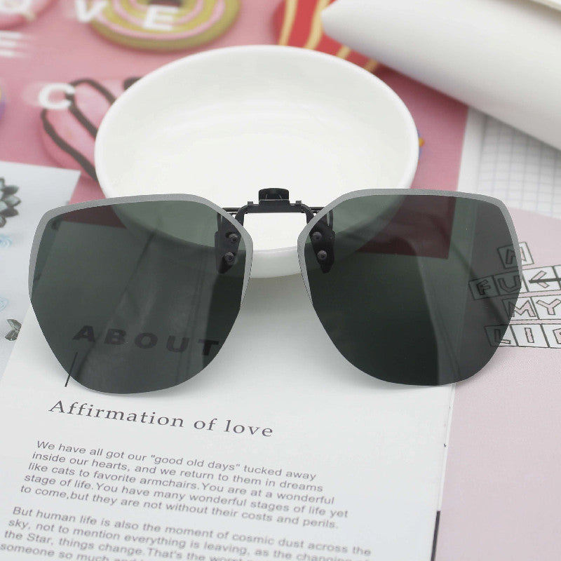 Damen modische Oversized-Sonnenbrille mit eckigem Design Brehn