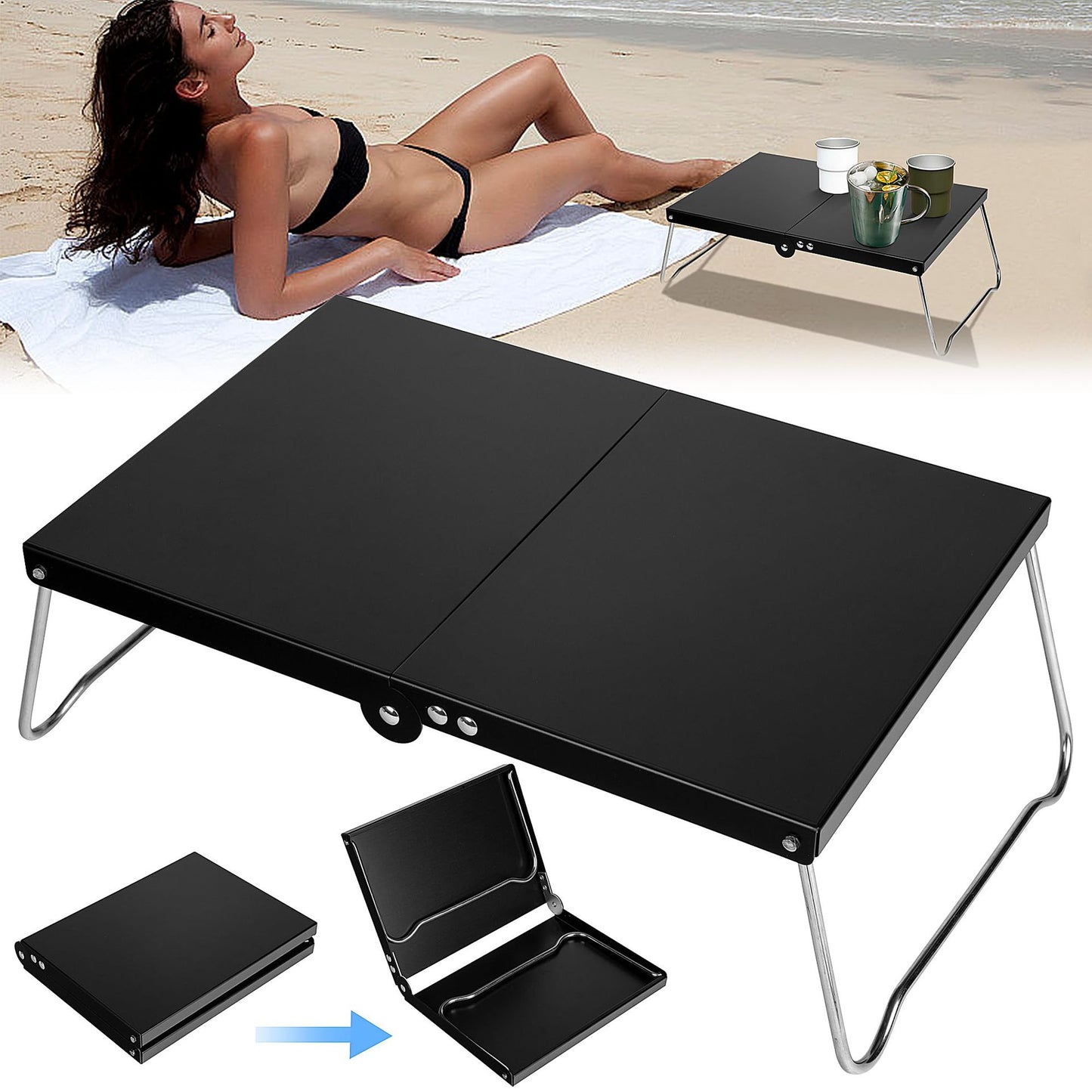 Unisex faltbarer Tisch Brehn