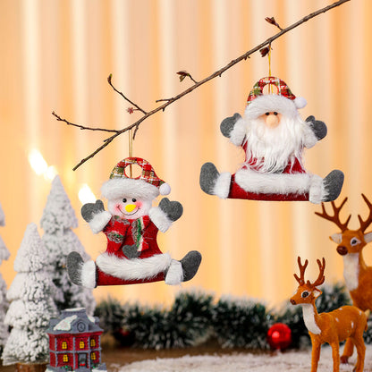 Dekorative Filz Santa Ornament Schale