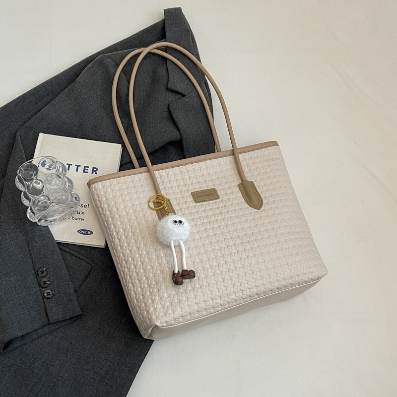 Gewebte gemusterte Schultertasche Brehn