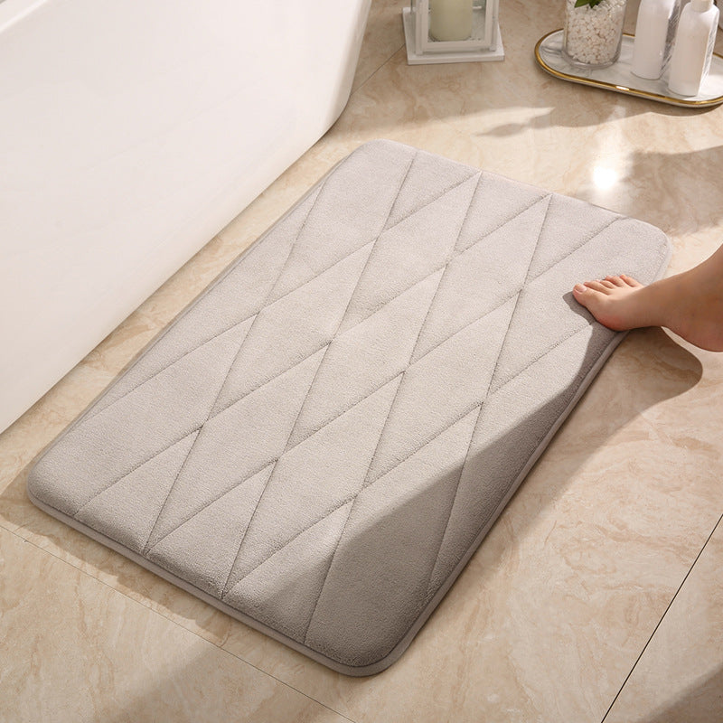 Gepolsterte Memory Foam Badmatte