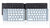 Faltbare tragbare Bluetooth-Tastatur Brehn