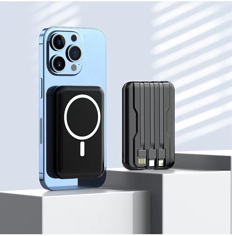 Tragbare Magnetische Powerbank mit Effizienter Schnellladefunktion Brehn