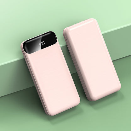 Ultra-Schlanke Powerbank mit Lcd-Display und Schnellladefunktion Brehn