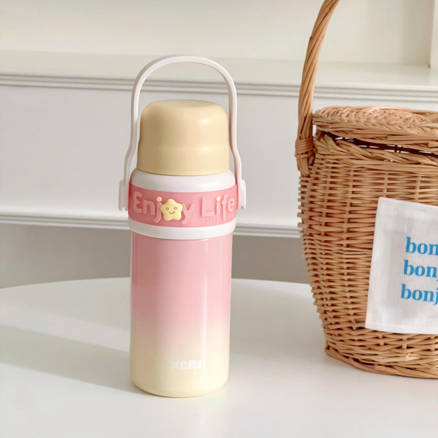 Damen Kunststoff-Isolierflasche mit ergonomischem Griff Brehn