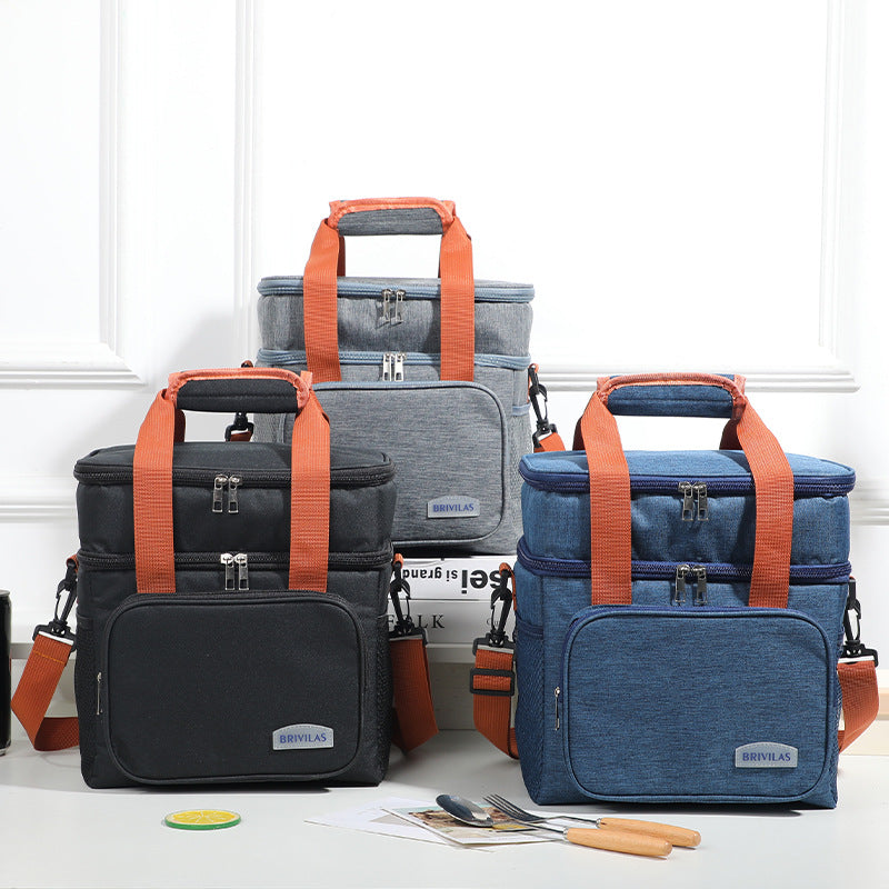 Multi-Fächer-Isolierte Lebensmittel Kühlertasche Brehn